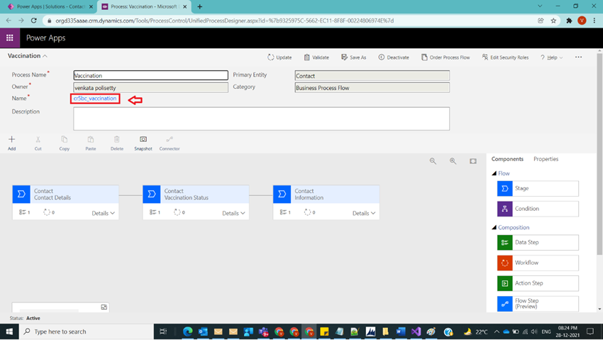 Automatic Stage Movement using CRM Plugin in BPF